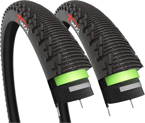 Fincci Pair 26×1.95 Bike Tire – Enduro 26 inch Bike Tires