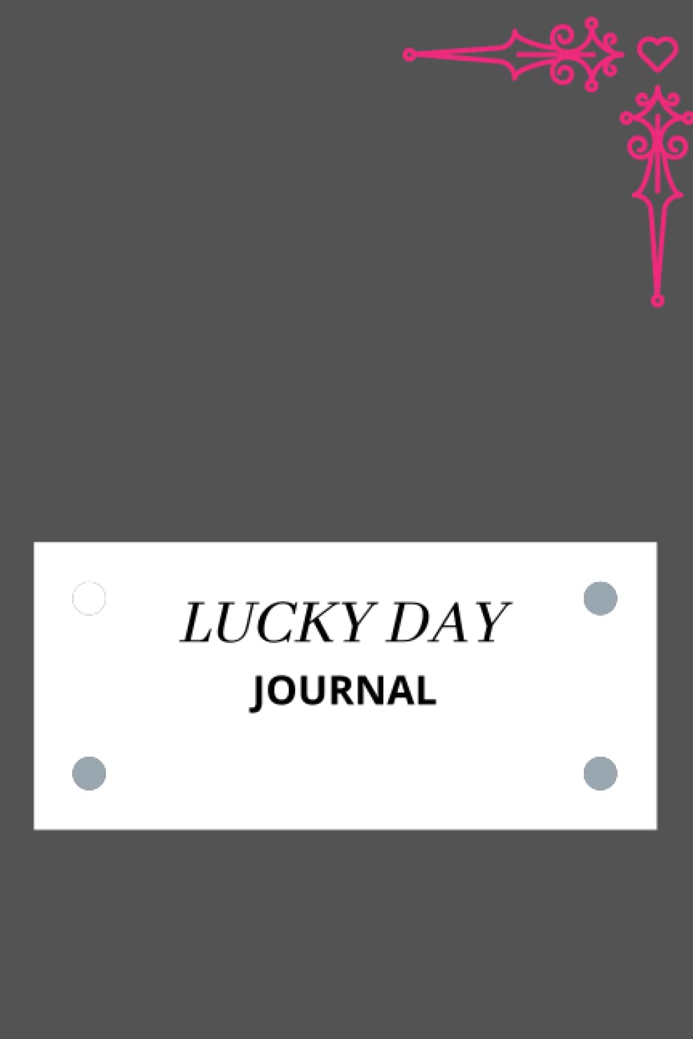 Lucky day journal: Notebook