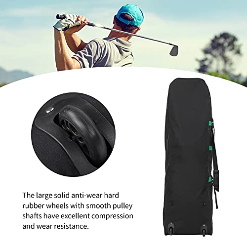 Gientan Bolsa De Viagem Para Golf, Bolsa De Aviação Com Rodas Dobrável 600d Oxford Para Clube De Gol