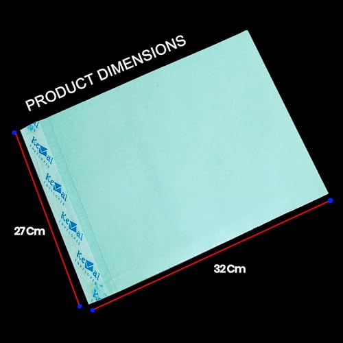 Image of DAHSHA Polynet Clothline Envelope Courier Cover Self-Seal Business Catalogue Cloth Lined Courier Document for Invitation and Post Cover (20 Pcs - A4 Catalogue Envelopes)