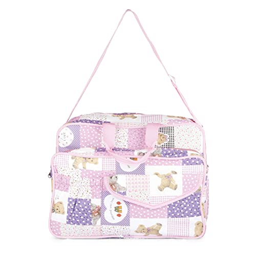 Image of Baby Bag for Mother, Mother Bag, Diaper Bag for Girls and Boys (purple)