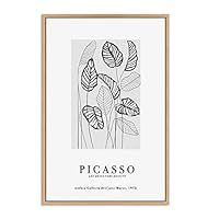 SIGNWIN Framed Canvas Wall Art Famous Paintings by Pablo Picasso Canvas Prints Home Artwork Decoration for Living Room,Bedroom - 16x24 inches