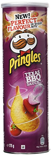 Pringles Tuiles Barbecue 175 g - Lot de 3