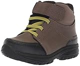 Columbia Boys' Childrens Everett Waterproof Hiking Boot, mud, peppercorn, 13 Regular US Little Kid