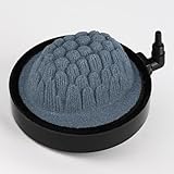 hygger Decorative Aquarium Air Stone, Aqua Sculpture Bubbler Stone Fish Tank Marine-Themed Oxygen Diffuser Kit for Aquarium Fish Tank Decoration and Landscaping (Hill Shape)