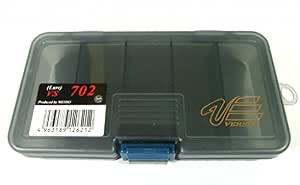 Boîte De Rangement Meiho Versus VS 702 – 138 X 77 X 31 Mm, Plastique Anti-UV, Charnière Solide, Pour Matériel De Pêche