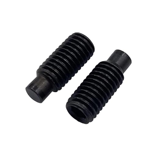 20/30/50�� M2 .5 M3 M4 M5 M6 DIN915 �u���b�N �O���[�h12.9 �X�`�[�� �Z�p �Z�p�\�P�b�g�Z�b�g�X�N�����[ �h�b�O�|�C���g �O���u �ʌ^�G���h�{���g�t��(10mm,M3 50pcs)