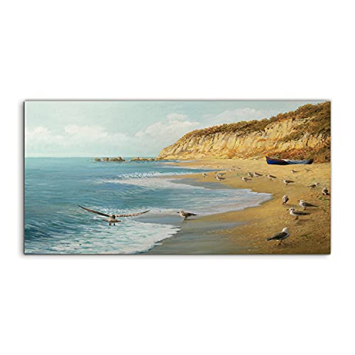 Photo acrylique ocean beach pour une ambiance de vacances dans votre chambre
