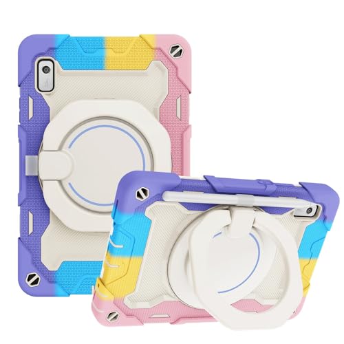 Coque Lenovo Tab M9 silicone béquille support rotatif et protection armure