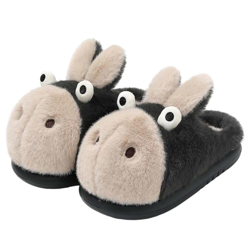 Generisch Paar Cartoon Tier Hausschuhe mit gepolsterten Absätzen...