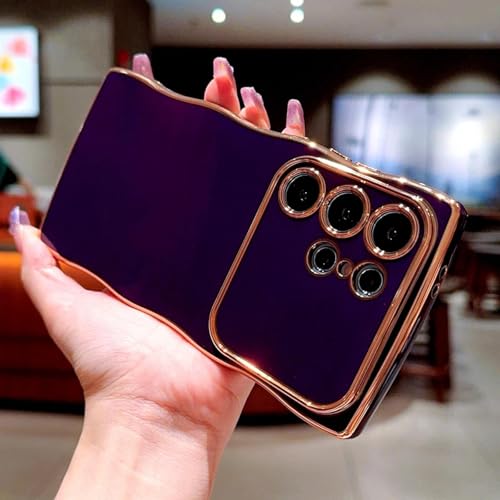 Coque Samsung A54 Violet de Luxe - Finition Premium Souple et Mat