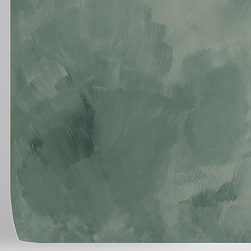 Papier peint en stuc vert pour masquer les défauts des murs facilement - 2