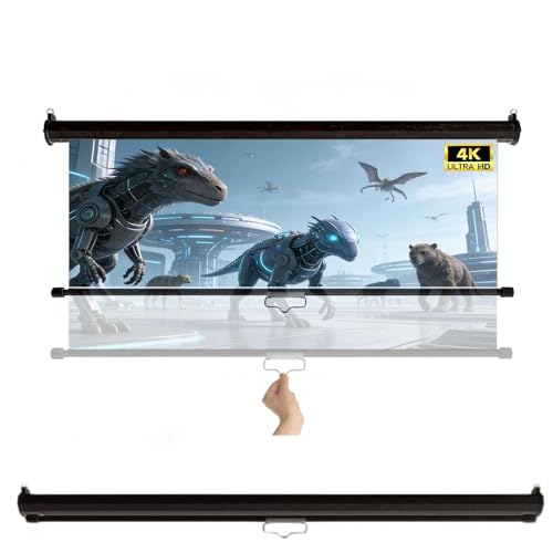 Pantalla de proyección retráctil manual 60" 4:3