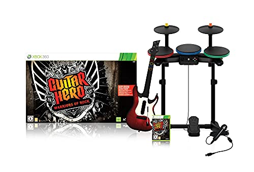 Guitar Hero: Warriors of Rock inkl. Schlagzeug, Gitarre & Mikrofon - [Xbox 360]
