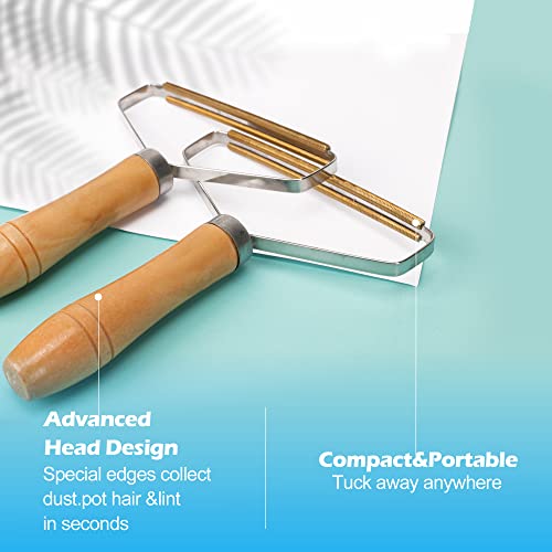 Manual Fuzz Shaver, Portable Lint Remover, Clean Tool, Double Sided Fuzz Remover For Removing Dust And Pet Hair From Furniture, Curtain, Blanket, Couch #TOP4