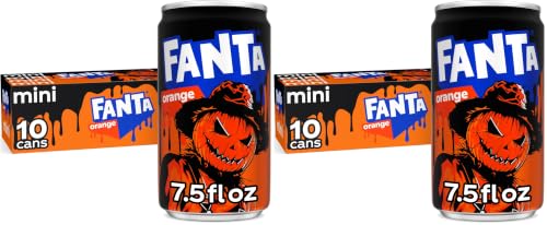 Fanta Orange Soda Fruit Flavored Soft Drink...