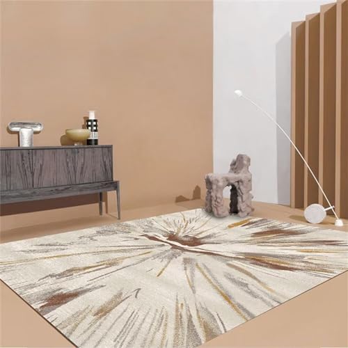 Tapis d'éveil pour bébé jaune et gris | Dim. 70x140cm