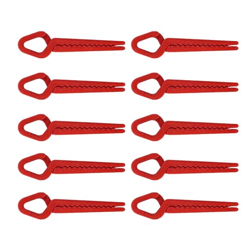 Ｚｉａｌｏｆｉ 10pcs Nagellack Beschützer Clips