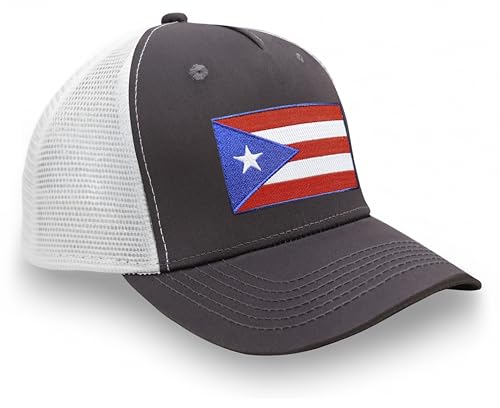 Image of International Tie State Hat for Men and Women, Adjustable Snapback Trucker Baseball Cap with Embroidered Patch