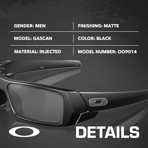 Image of Oakley GASCAN OO9014 Rectangle Shape Sunglasses With Official Eyewear Kit | Men's Sunglasses