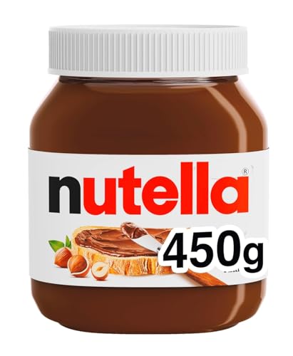 nutella – Nuss-Nugat-Creme als Aufstrich oder für leckere Rezepte – 1 x 450 g