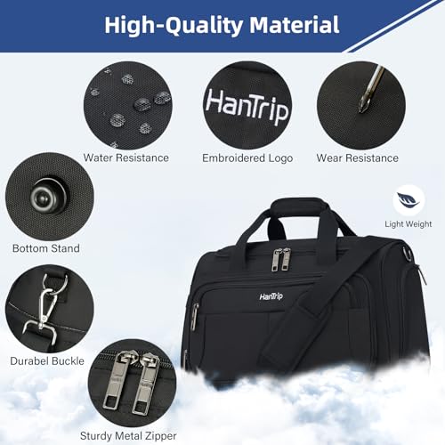 HanTrip Foldable Carry On Duffel Bag