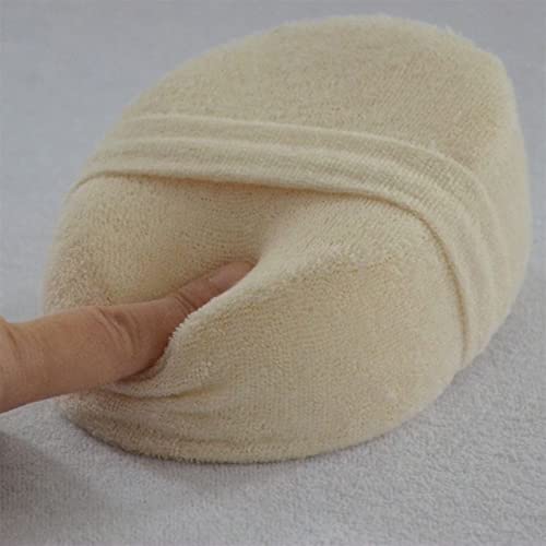 Cepillo de masaje saludable contra la piel seca usando esponja de baño luffa 4