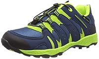 Lico Unisex Fremont Trekking-& Wanderhalbschuhe, Petrol/ Lemon, 41 EU