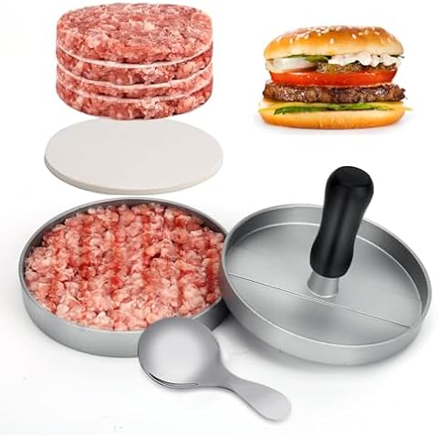 SAVTON Burger Press with Patty Papers Cover