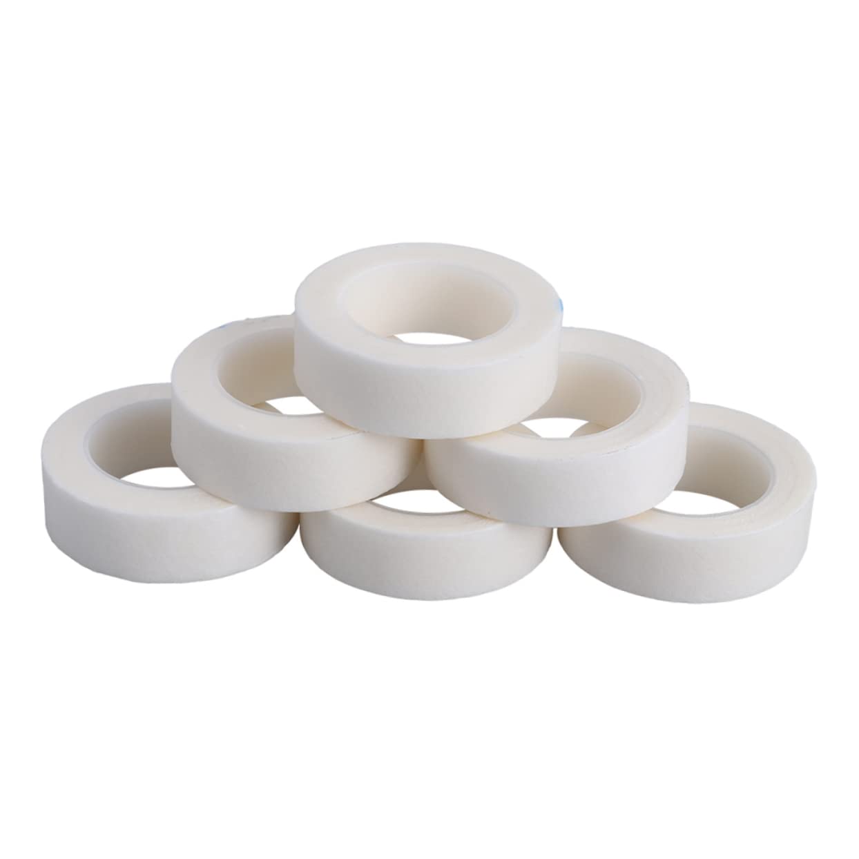 TOVINANNA 12 Rolls Eyelash Tape Women Eyelash Tape Tape Salon Eyelash Tape White