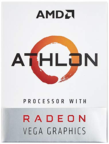 AMD Athlon 3000G Processeur avec Radeon Vega 3 2C/4T, Horloge de Base 3,5 GHz