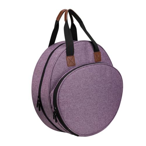 BEBEMOKO Bag for Embroidery Kit Container Tote Bag Elastic Holders Scissors Thread Remover Oxford Fabric