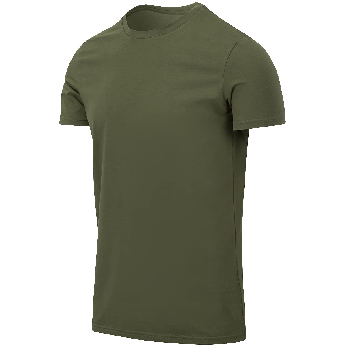 Helikon-Tex Men's Plain Colours T-Shirt Slim Olive Green Size Xl