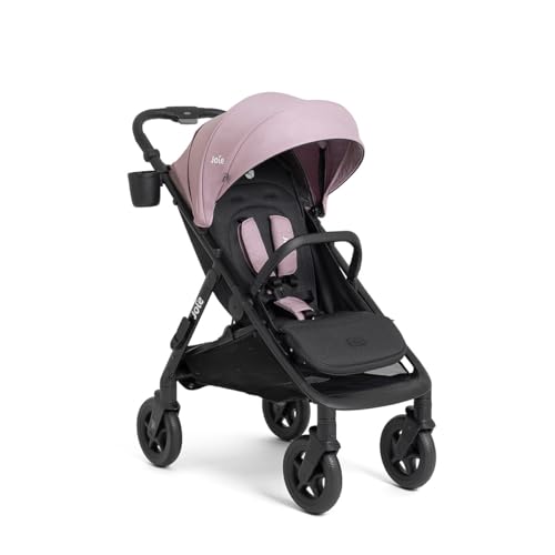 Joie Baby, Caraway Whirl Stroller, 2-in-1 Stroller with 360 Degree Spinning Wheels (Blush)
