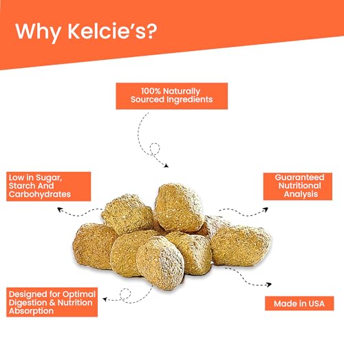 Kelcies Pumpkin Spice Horses Treats - Low Sugar, Starch, and Carbohydrates | Healthy Treats for Horse Supports Superior Digestion 5 Pound (1 Pack) - Image 5