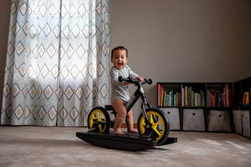 Image of Strider Sport 2-in-1 Rocking Bike - Helps Teach Baby How to Ride a Balance Bicycle - for Kids 6 Months to 4 Years-Easy Assembly, Tool-Free Adjustments