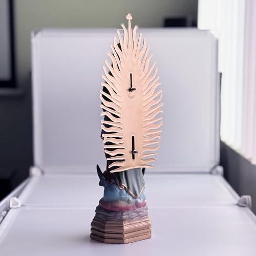 Estatua Virgen de Guadalupe de Resina 12 pulg miniatura 4