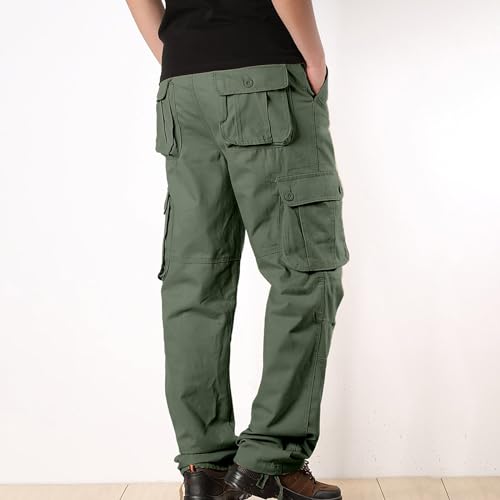 Mens Resort Wear 2025 Cargo Pants, MultiPants - High Stretch Multi-Pocket Durable,Silm Fit Stretch Pant for Men3