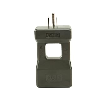 Klein Tools 69409 Line Splitter for Clamp Meter, Measures up to 15A Current Draw, 10x Measurement, Designed for North American Outlets