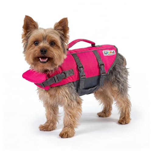 Outward Hound Granby Splash Pink Dog Life Jacket XS
