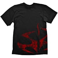 HITMAN Men's Agency Symbol Vintage Short Sleeve T-Shirt, Black, Small