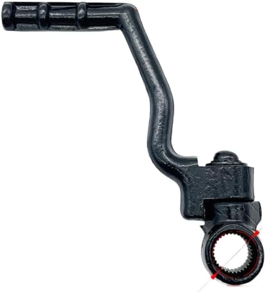 Motorcycle Start Lever 16.5mm Hole Kick Starter Foot Pedal Compatible With DT230 MT250 HJ250 250cc Engine