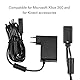 VBESTLIFE USB Netzteil Kabel Adapter für 360 Kinect Sensor Ladegerät mit US/EU Stecker(schwarz)