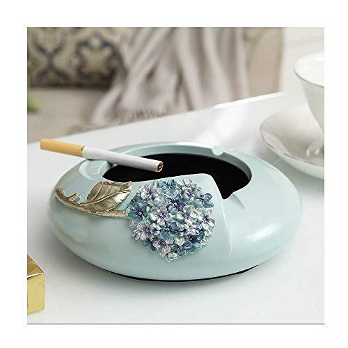 Preisvergleich Produktbild Kewei Aschenbecher, europäischer Retro-Stil, personalisierbar, für Wohnzimmer, kreative Ornamente, 15,8 x 6,3 cm