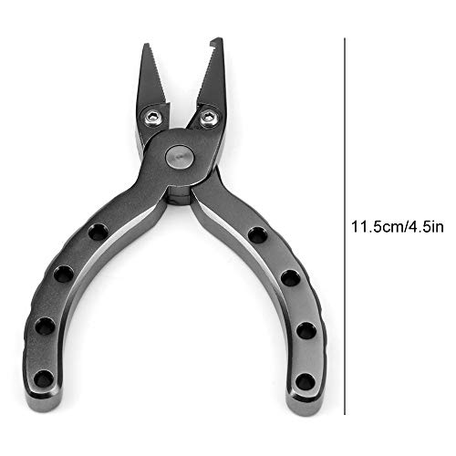 Alicate de pesca, Andoer Mini alicate de pesca portátil removedor de anzol Alicate de pesca tesoura
