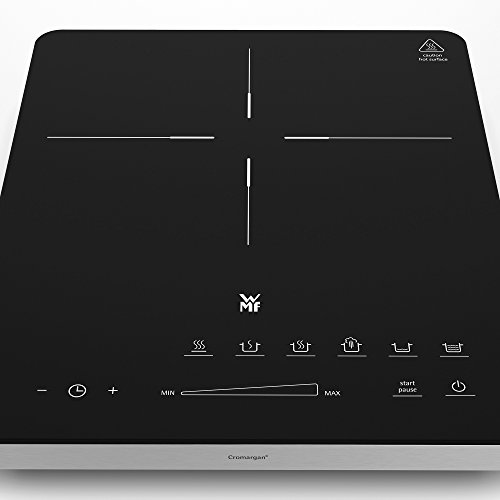 WMF Cult X enkele inductiekookplaat, tot 28 cm, 1 kookplaat, 8 standen, panherkenning, touch-display, glaskeramiek, timerfunctie, 2200 W - Image 3