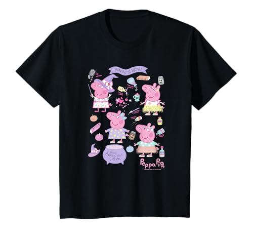 T-shirt Peppa Pig Halloween magic idée cadeau originale pour anniversaire en automne