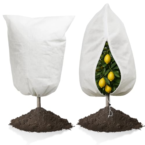 KINGLAKE 80X120cm Voile Hivernage Plante Exterieur - 2 PSC 70g/m² Housses d'hivernage de...