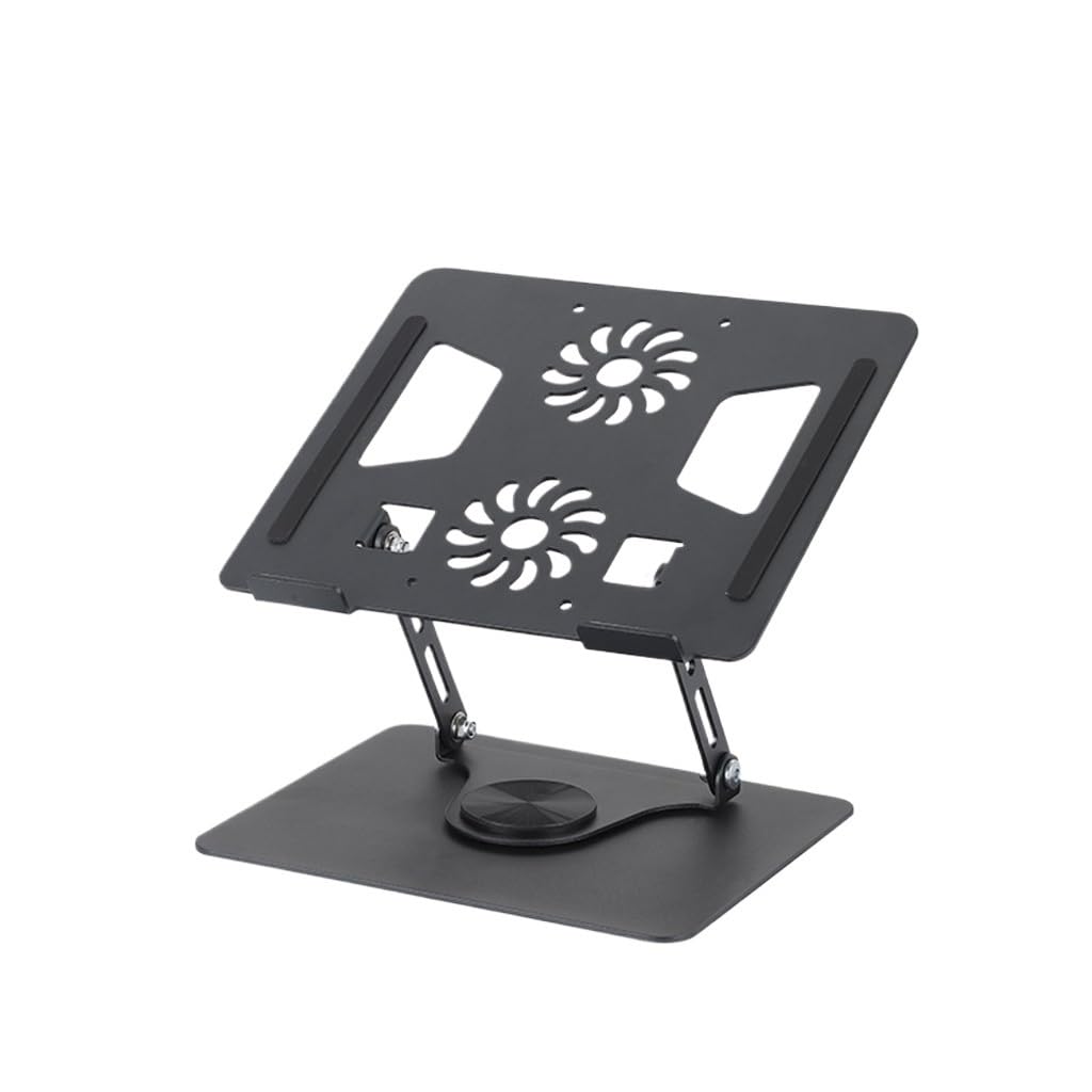 Support rotatif pour ordinateur portable en alu avec cadre élargi stable - 5