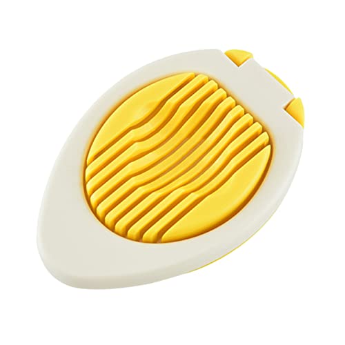 Mikinona Multifunctional Egg Slicer Perfect for Cheese Mushroom and Hard-boiled Eggs Hollow Base for Easy Cleaning